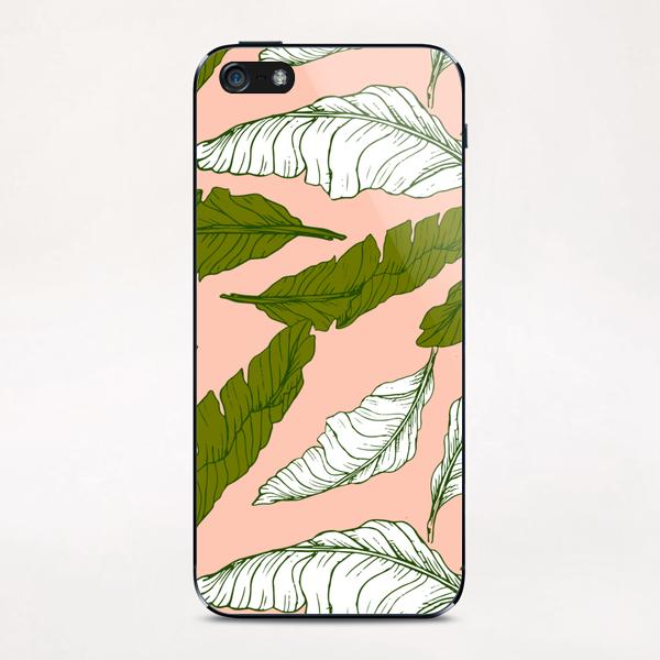 Pattern leaf leaf iPhone & iPod Skin by mmartabc