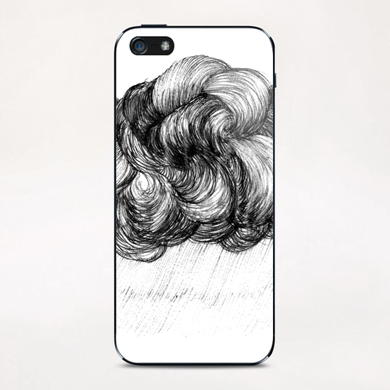 dark clouds iPhone & iPod Skin by maya naruse