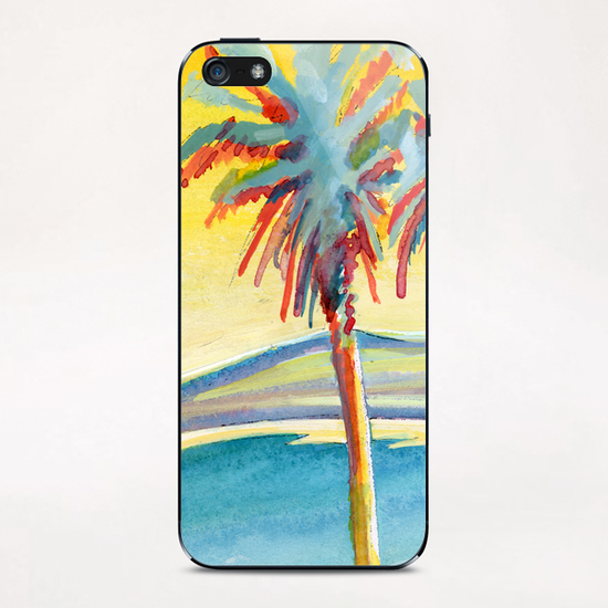 Palm Tree on the French Riviera iPhone & iPod Skin by Georgio Fabrello