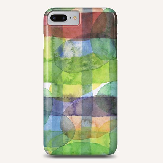 Ovals and Checks Phone Case by Heidi Capitaine