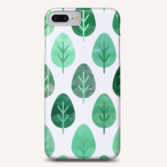 Watercolor Forest Pattern X 0.1 Phone Case by Amir Faysal