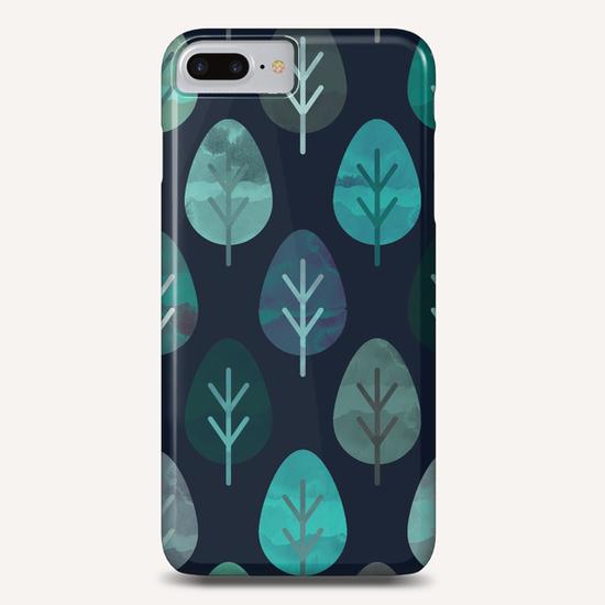 Watercolor Forest Pattern Phone Case by Amir Faysal