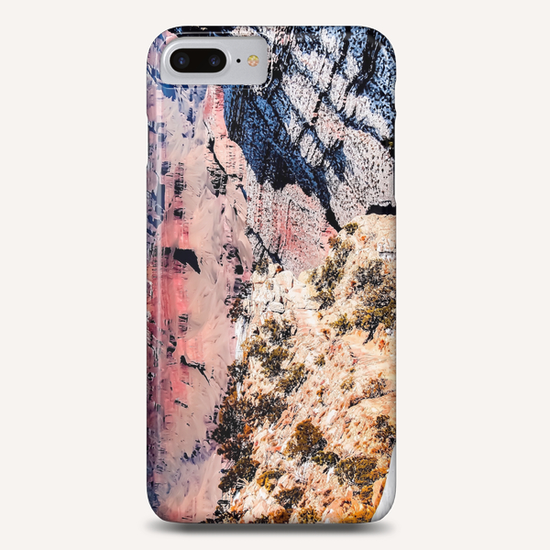 desert at Grand Canyon national park, USA in winter with snow and blue sky Phone Case by Timmy333