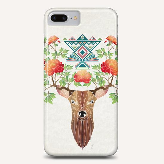 deer flowers Phone Case by Manoou