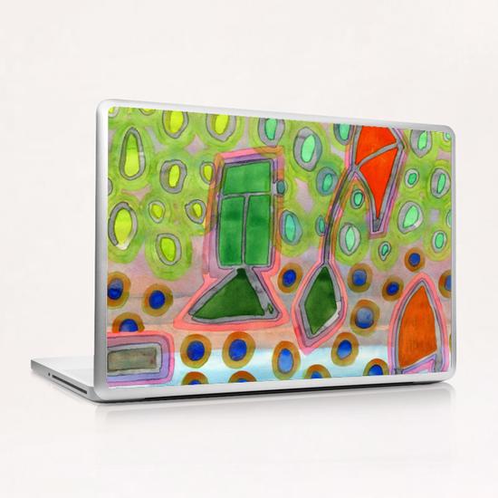 Colorful Kites at the Beach  Laptop & iPad Skin by Heidi Capitaine