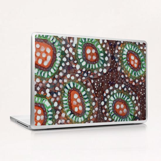 Snow Flowers  Laptop & iPad Skin by Heidi Capitaine