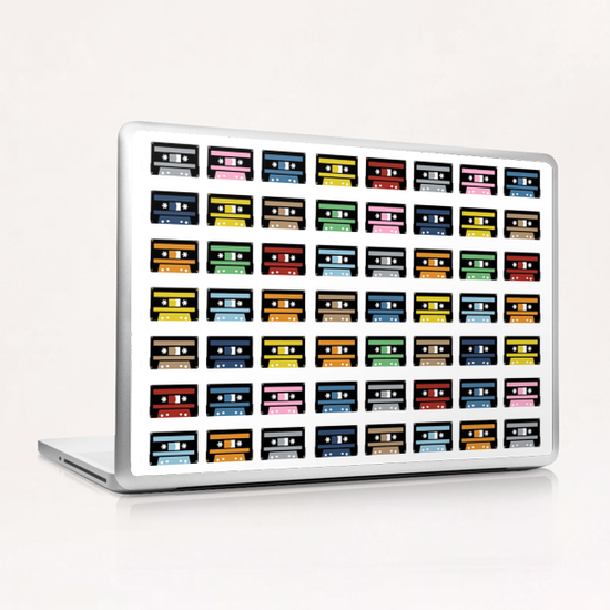 80 Tapes Laptop & iPad Skin by Emeline Tate