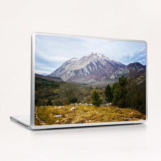 Mountains in the background X Laptop & iPad Skin by Salvatore Russolillo