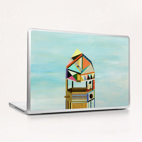 Observation Tower Laptop & iPad Skin by David Marc Grant