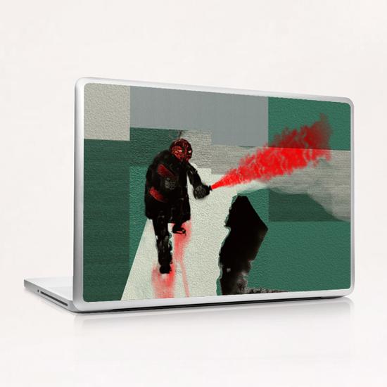 Red Saboteur Laptop & iPad Skin by rodric valls