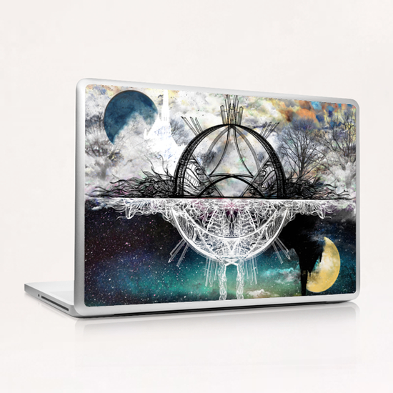 Two Worlds Of Design Laptop & iPad Skin by j.lauren