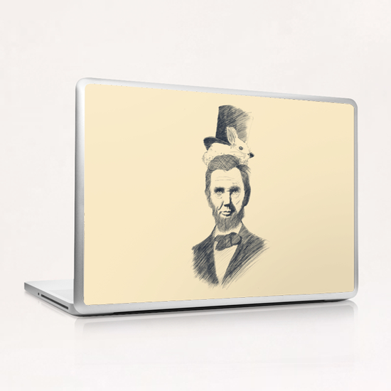 Abraham Kadabraham Laptop & iPad Skin by Tobias Fonseca