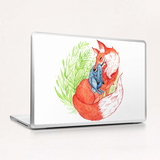 Poor Bunny  Laptop & iPad Skin by Alice Holleman