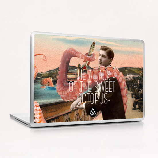 The Attack of the Sweet Octopus Laptop & iPad Skin by Alfonse