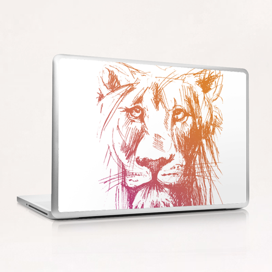 Lion Laptop & iPad Skin by Georgio Fabrello