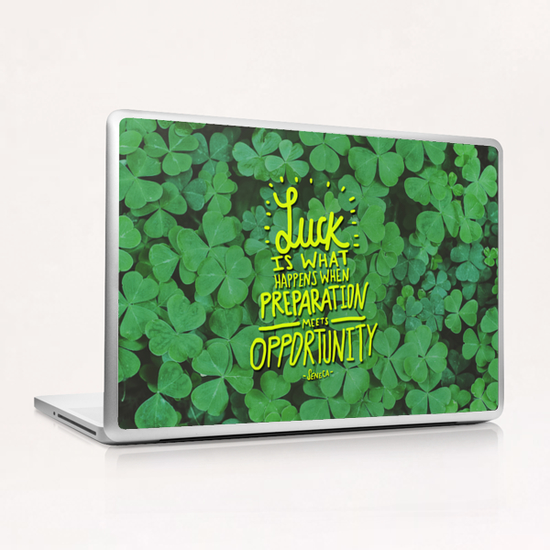 Luck Seneca Laptop & iPad Skin by Leah Flores