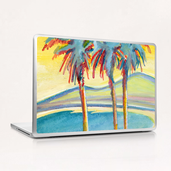 Palm Tree on the French Riviera Laptop & iPad Skin by Georgio Fabrello