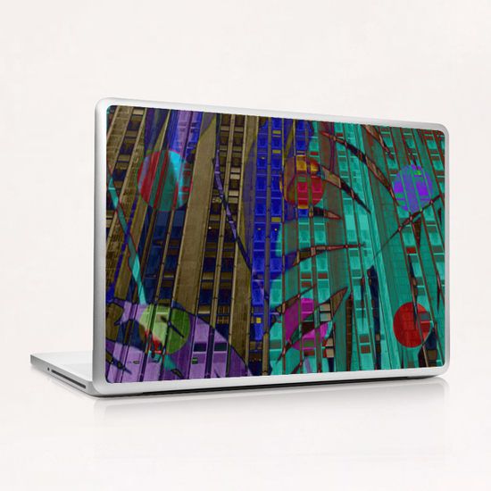 Vegetal Building Laptop & iPad Skin by Vic Storia