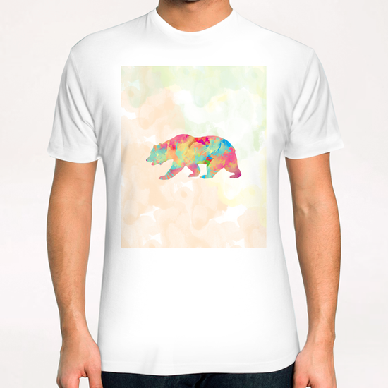 Abstract Bear X 0.1 T-Shirt by Amir Faysal