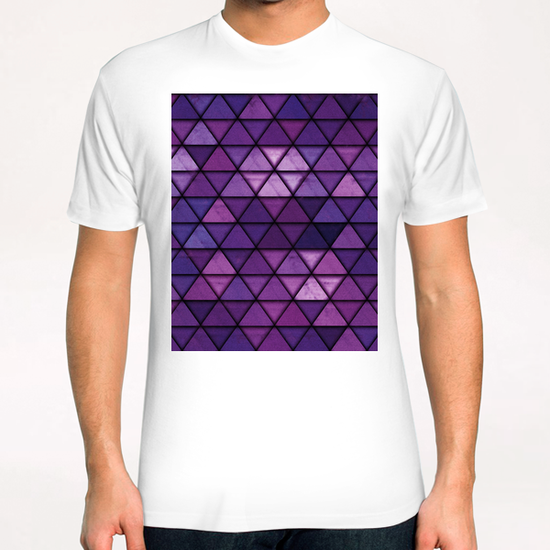 Abstract Geometric Background #18 T-Shirt by Amir Faysal