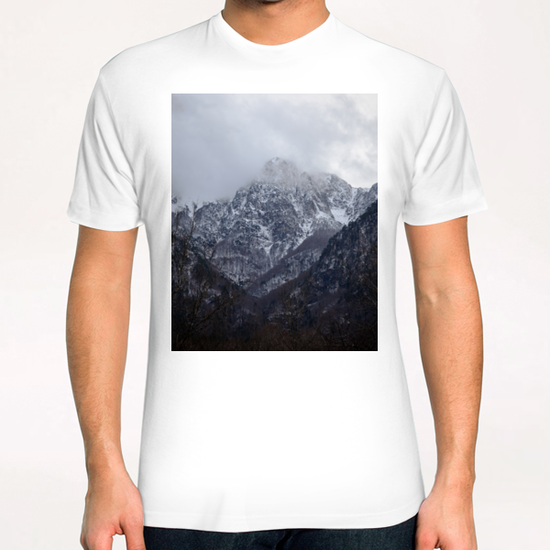 Mountains in the background XII T-Shirt by Salvatore Russolillo