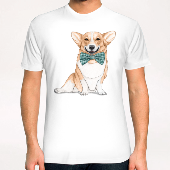 Corgi Dog T-Shirt by Barruf