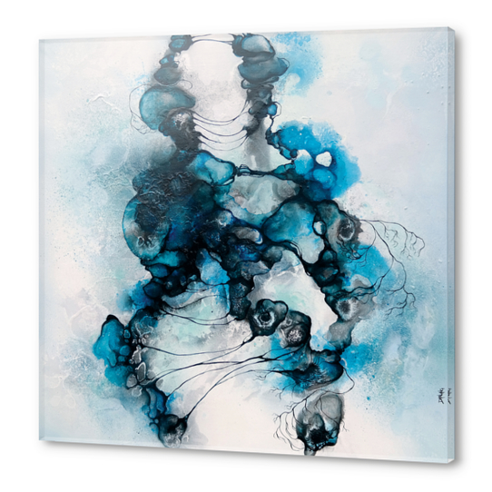 The Blues Scale Acrylic prints by darling