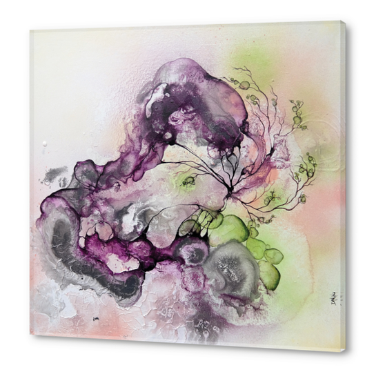 Amethyst Chrystal Acrylic prints by darling