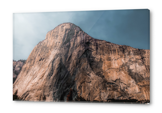 Mountain with blue sky at Yosemite national park California USA Acrylic prints by Timmy333