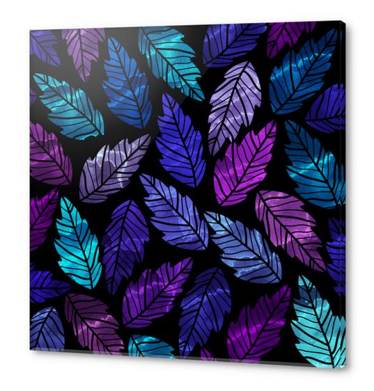 Leaves X 0.3 Acrylic prints by Amir Faysal