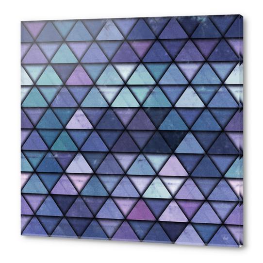 Abstract Geometric Background #6 Acrylic prints by Amir Faysal