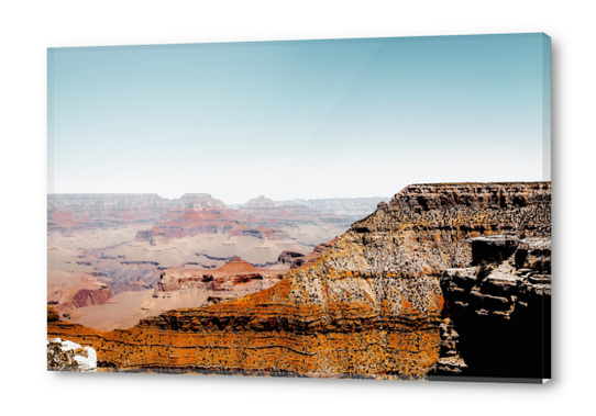 desert with blue sky at Grand Canyon national park, Arizona, USA Acrylic prints by Timmy333