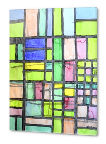 Homage to Mondrian Acrylic prints by Heidi Capitaine