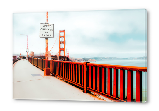 view from the Golden Gate Bridge, San Francisco, USA Acrylic prints by Timmy333