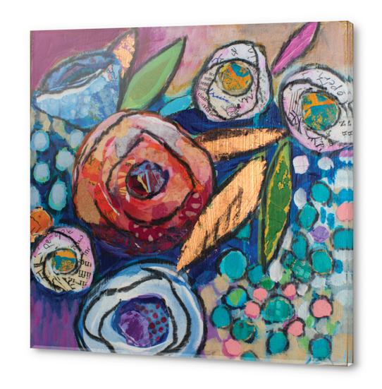 Floral Study #3 Acrylic prints by Elizabeth St. Hilaire