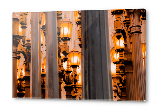 Urban Light at LACMA Los Angeles California USA Acrylic prints by Timmy333