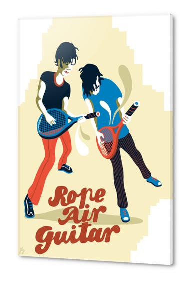 ROPE AIR GUITAR Acrylic prints by Francis le Gaucher