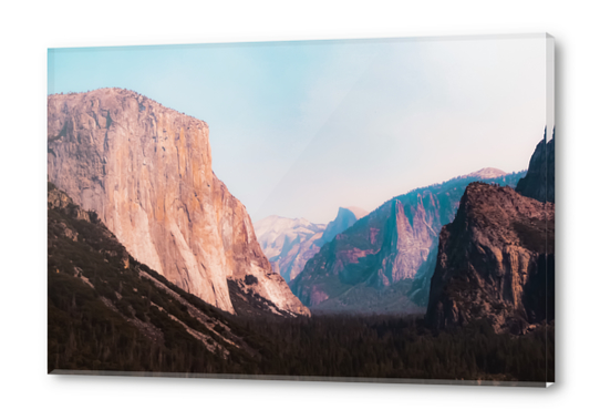 mountains scenic at Yosemite national park California USA Acrylic prints by Timmy333