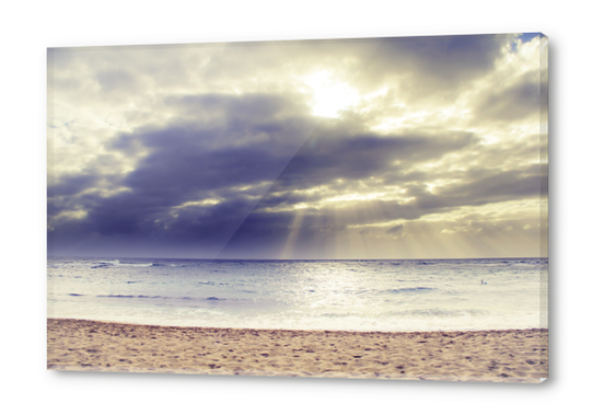 summer beach at Kauai, Hawaii, USA Acrylic prints by Timmy333