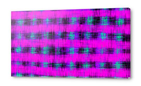 pink blue and black painting texture abstract background Acrylic prints by Timmy333