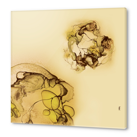 Light 4 - Yellow Acrylic prints by darling