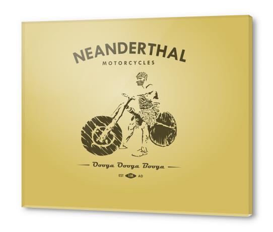 Neanderthal Motors  Acrylic prints by Mathew Heinecke