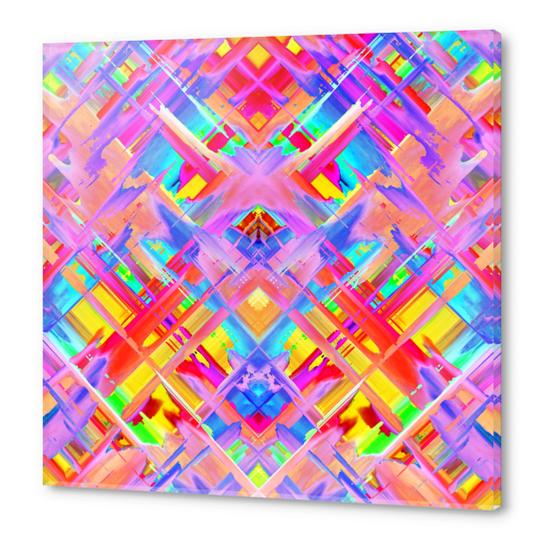 Colorful digital art splashing G470 Acrylic prints by MedusArt