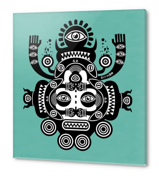 Râ Tatoo Acrylic prints by Exit Man