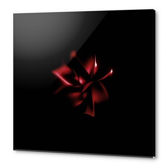 Dark Flower Acrylic prints by cinema4design