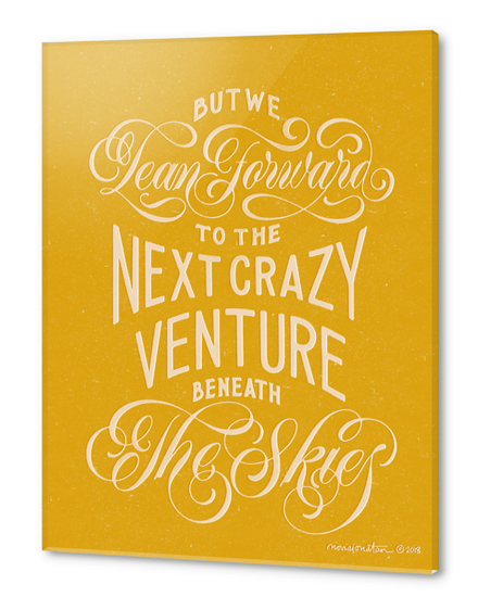 Next Crazy Adventure Acrylic prints by noviajonatan