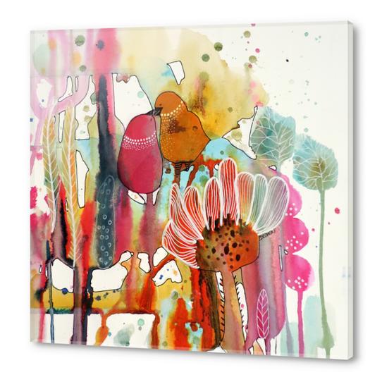 Cheek to Cheek Acrylic prints by Sylvie Demers