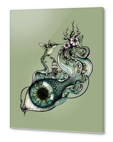 Flowing Creativity Acrylic prints by Enkel Dika