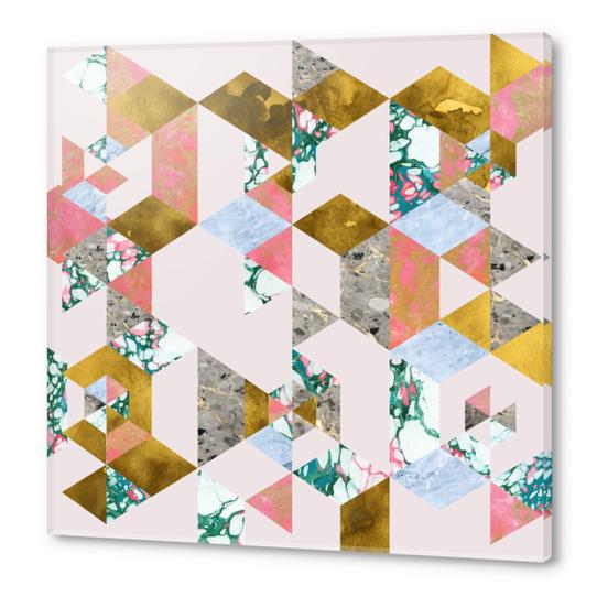 Geometry in Love #artsider Acrylic prints by Uma Gokhale