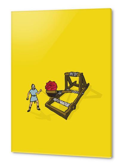 Love-catapult Acrylic prints by Alex Xela